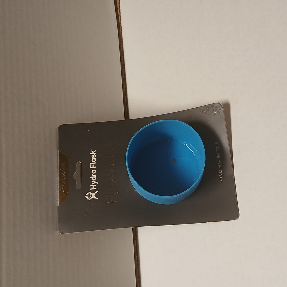 Hydro Flask Flex Boot blue fits 12 24oz nwt